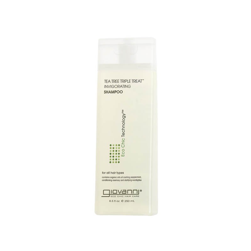 Giovanni | Eco Chic® Tea Tree Triple Treat Invigorating Shampoo, 8.5 oz