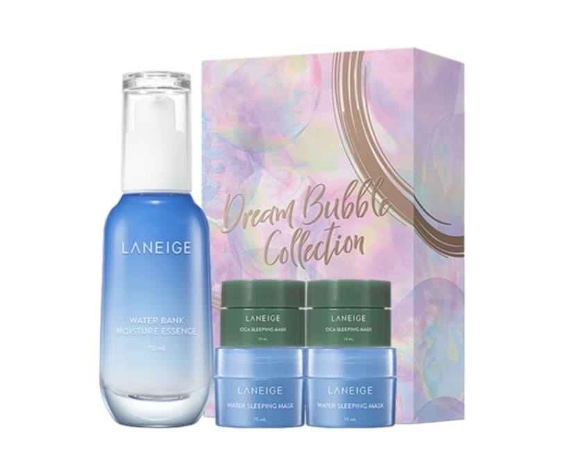 Laneige,Water Bank Moisture Essence Set (Limited Edition Holiday 2019),Laneige Water Bank Moisture Essence Set (Limited Edition Holiday 2019),Water Bank Moisture Essence Set ราคา,Water Bank Moisture Essence Set รีวิว,