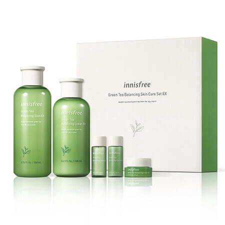 Innisfree Green Tea Balancing Skin Care Set EX 5 pcs.