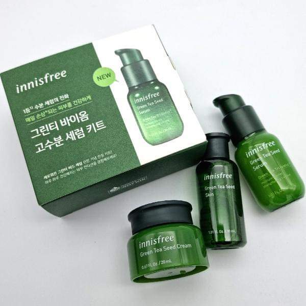 Innisfree NEW!! Green Tea Seed Serum Tri-Biotics 