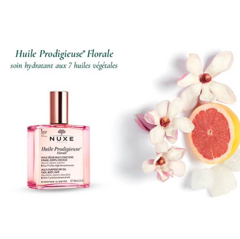 NUXE,NUXE Huile Prodigieuse Florale Multi-Purpose Dry Oil,Huile Prodigieuse Florale Multi-Purpose Dry Oil, ออยล์บำรุงผิว,บำรุงผิว,ออยล์